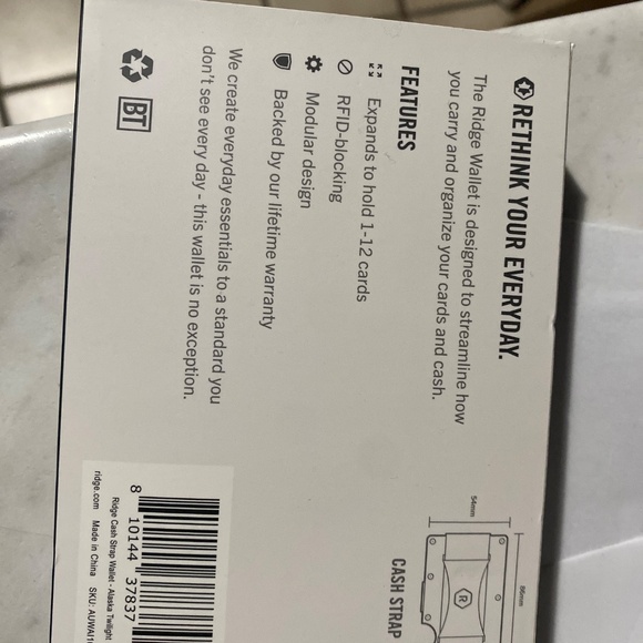 Ridge wallet - Picture 2 of 2